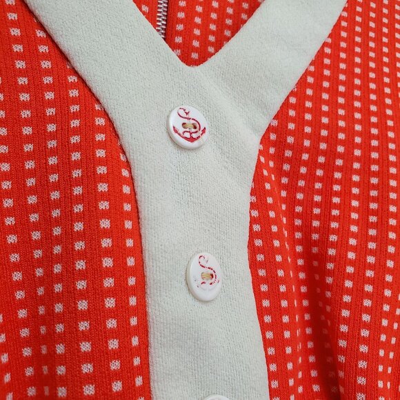 Child's vintage unbranded 50's/60's polka dot dress - Picture 4 of 12
